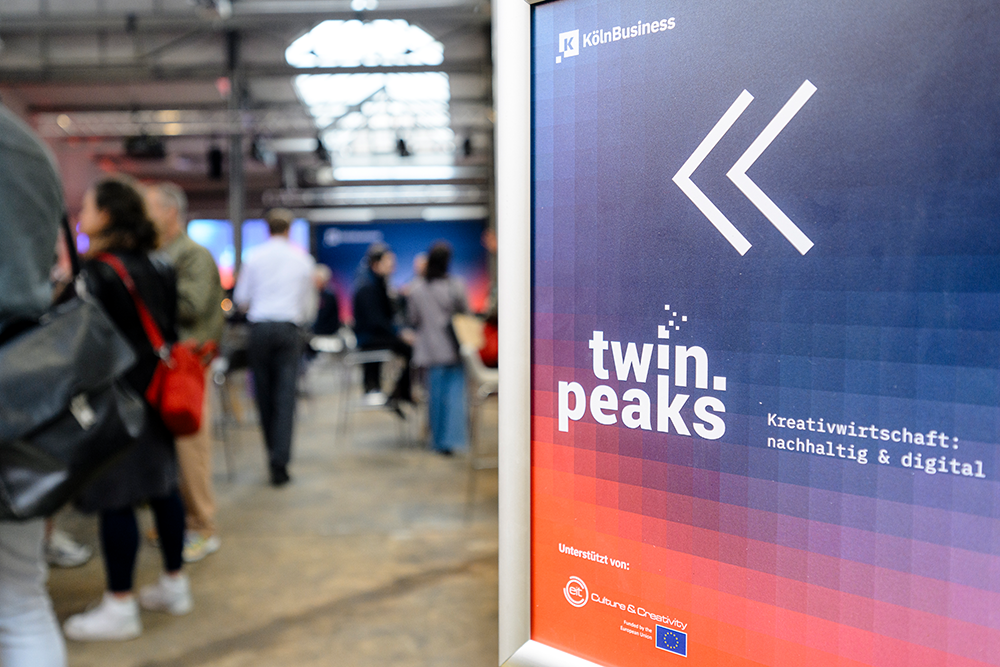 Wegweiser bei der twin.peaks 2024